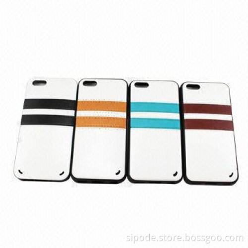 Colorful PU leather case for iPhone 5/5S